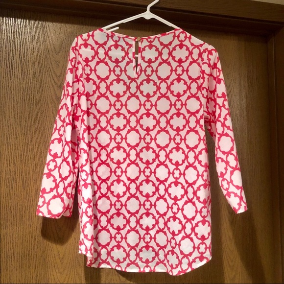 White and pink blouse - Picture 2 of 2